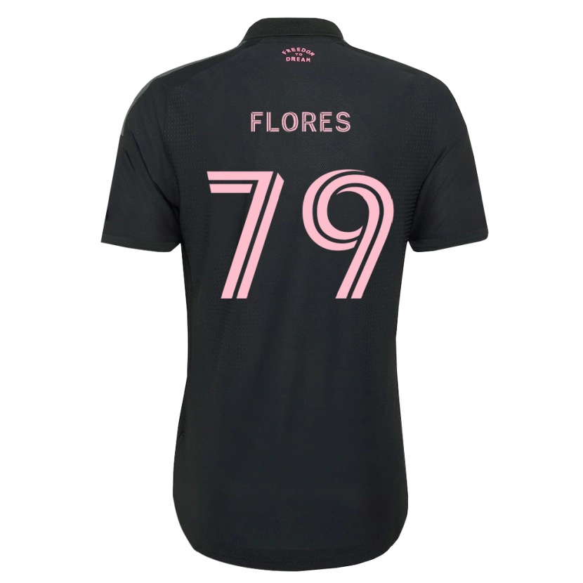Danxen Kinder Alejandro Flores #79 Pink Schwarz Weiß Auswärtstrikot Trikot 2026/27 T-Shirt Österreich