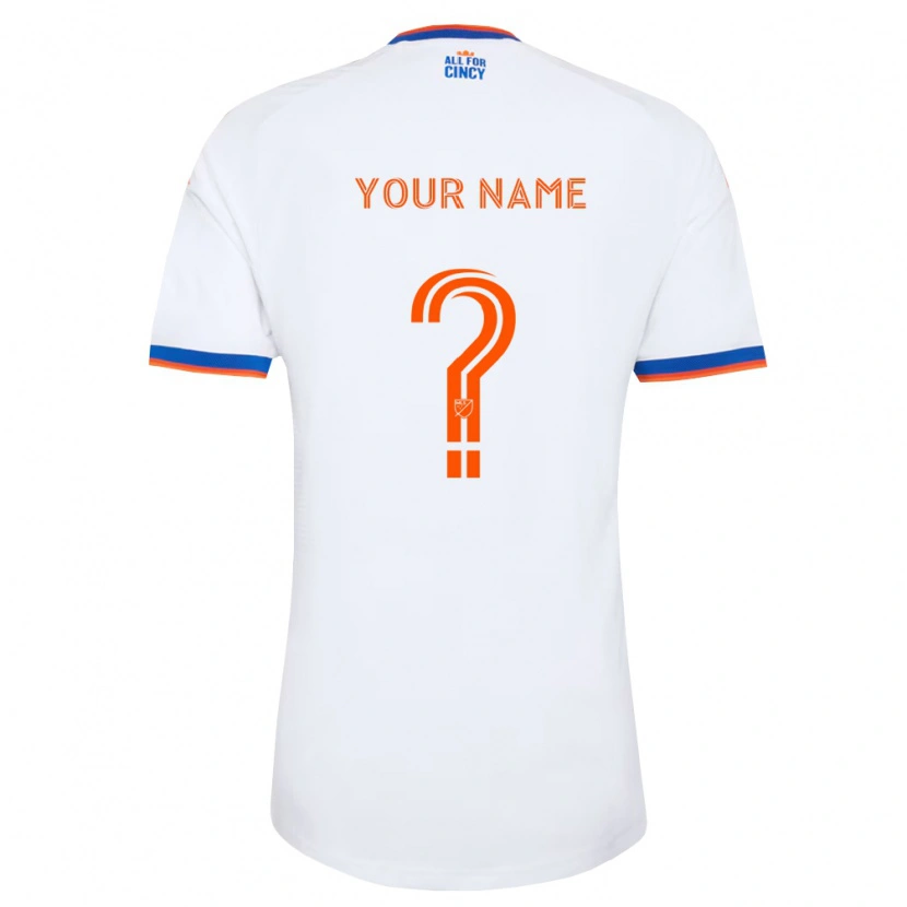 Danxen Kinder Ihren Namen #0 Weiß Marineblau Orange Auswärtstrikot Trikot 2026/27 T-Shirt Österreich