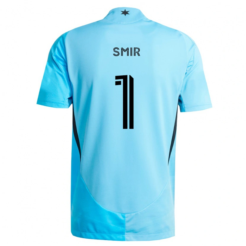 Danxen Kinder Alec Smir #1 Hellblau Schwarz Auswärtstrikot Trikot 2026/27 T-Shirt Österreich