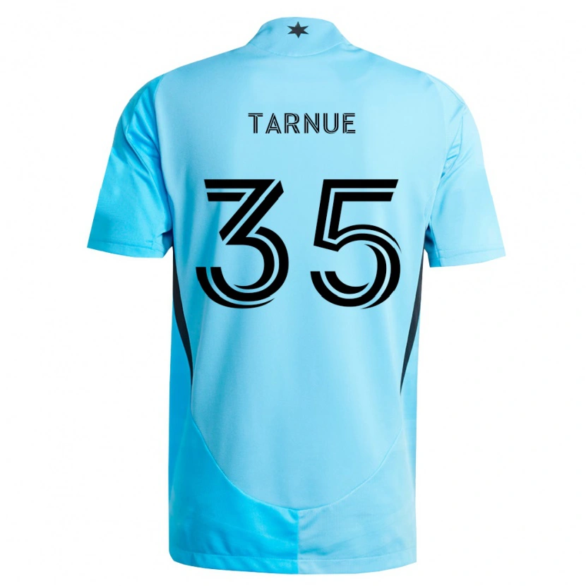 Danxen Kinder Philip Tarnue #35 Hellblau Schwarz Auswärtstrikot Trikot 2026/27 T-Shirt Österreich
