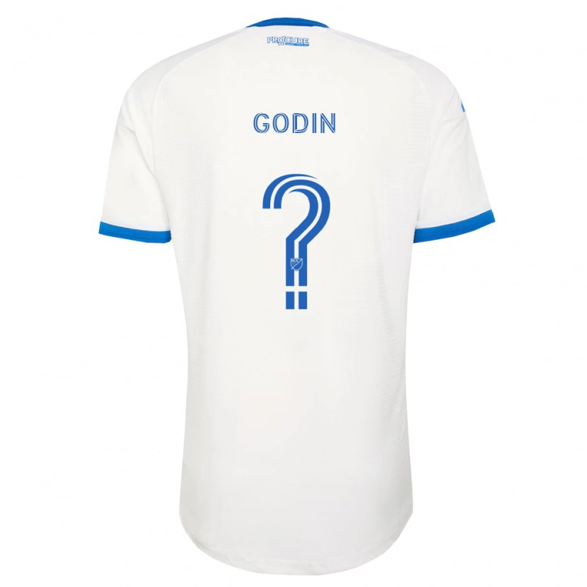 Danxen Kinder Étienne Godin #0 Himmelblau Weiß Auswärtstrikot Trikot 2026/27 T-Shirt Österreich