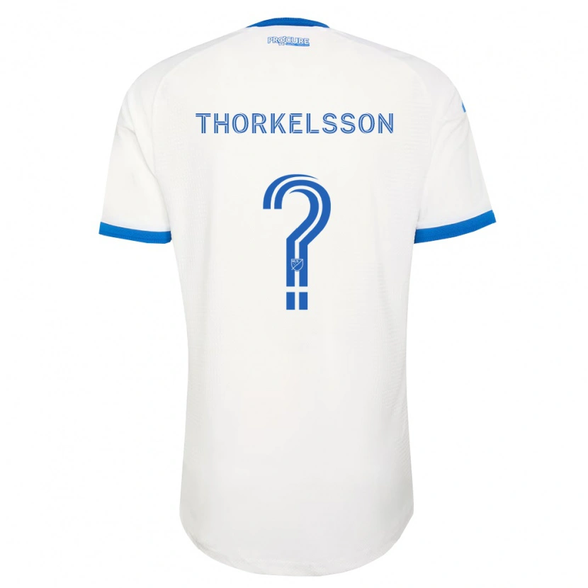 Danxen Kinder Róbert Orri Thorkelsson #0 Himmelblau Weiß Auswärtstrikot Trikot 2026/27 T-Shirt Österreich