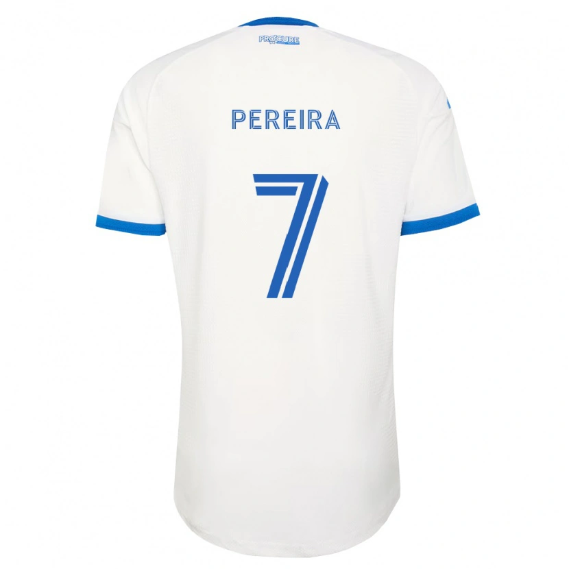 Danxen Kinder Daniel Pereira #7 Himmelblau Weiß Auswärtstrikot Trikot 2026/27 T-Shirt Österreich