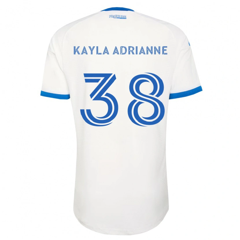 Danxen Kinder Kamdem Kayla Adrianne #38 Himmelblau Weiß Auswärtstrikot Trikot 2026/27 T-Shirt Österreich