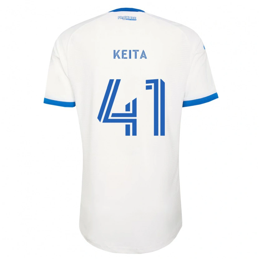 Danxen Kinder Samsy Keita #41 Himmelblau Weiß Auswärtstrikot Trikot 2026/27 T-Shirt Österreich