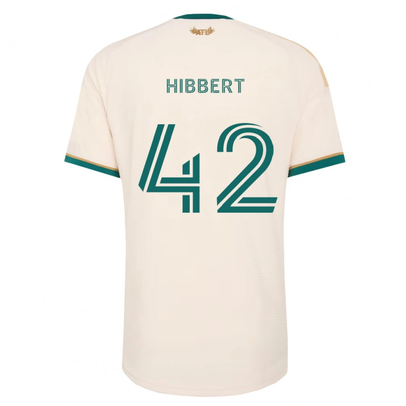 Danxen Kinder Jayden Hibbert #42 Champagner Grün Auswärtstrikot Trikot 2026/27 T-Shirt Österreich