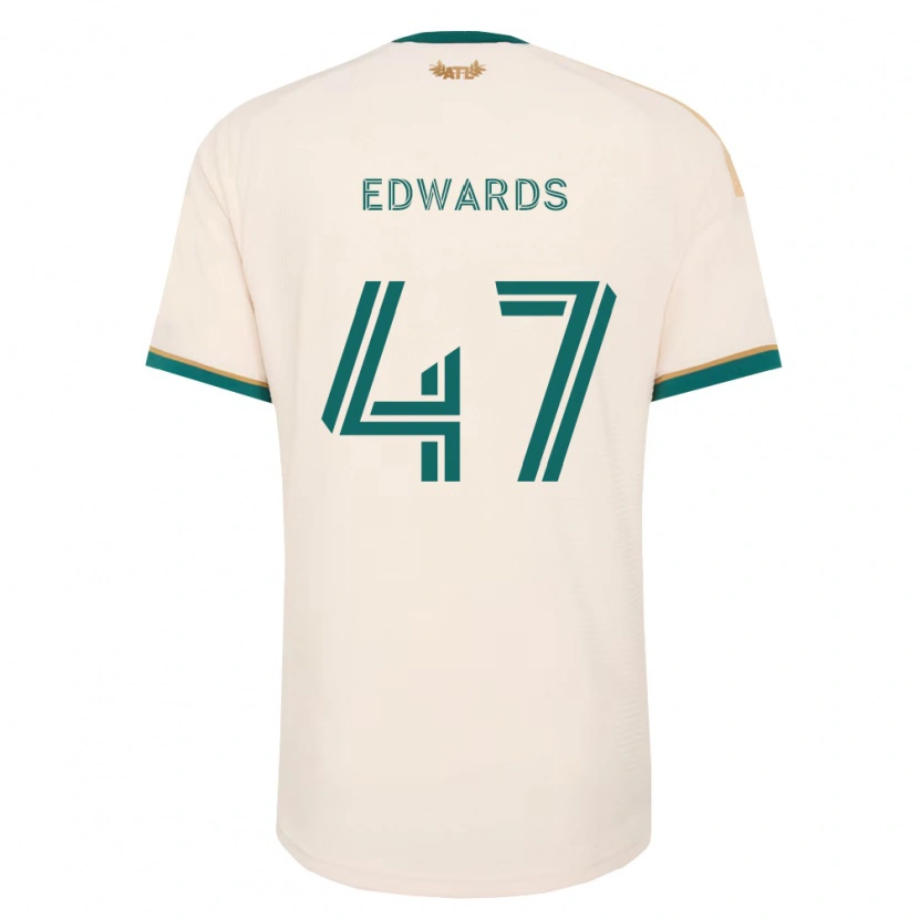 Danxen Kinder Matthew Edwards #47 Champagner Grün Auswärtstrikot Trikot 2026/27 T-Shirt Österreich