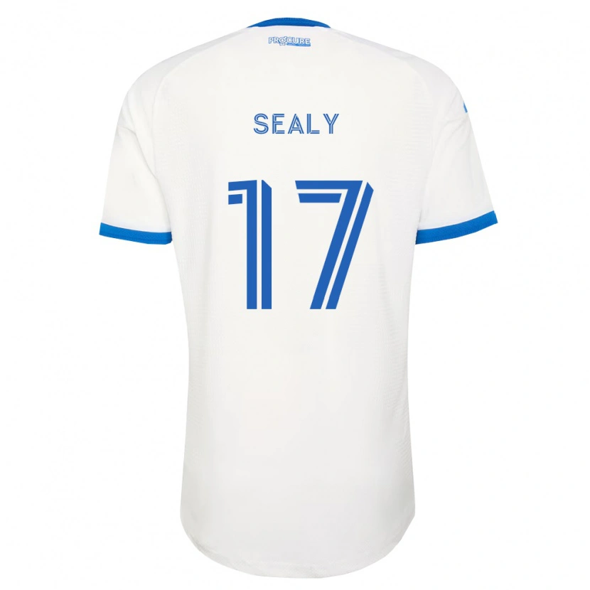 Danxen Kinder Dante Sealy #17 Himmelblau Weiß Auswärtstrikot Trikot 2026/27 T-Shirt Österreich