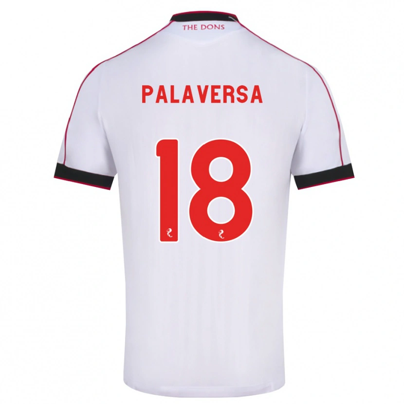 Danxen Kinder Ante Palaversa #18 Schwarz Rot Weiß Auswärtstrikot Trikot 2026/27 T-Shirt Österreich