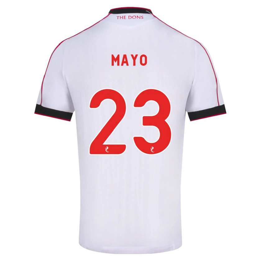 Danxen Kinder Lewis Mayo #23 Schwarz Rot Weiß Auswärtstrikot Trikot 2026/27 T-Shirt Österreich
