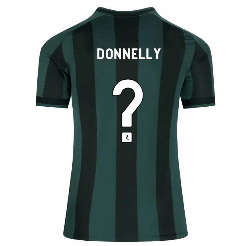 Danxen Kinder Jacob Donnelly #0 Dunkles Schiefergrau Schwarz Auswärtstrikot Trikot 2026/27 T-Shirt Österreich