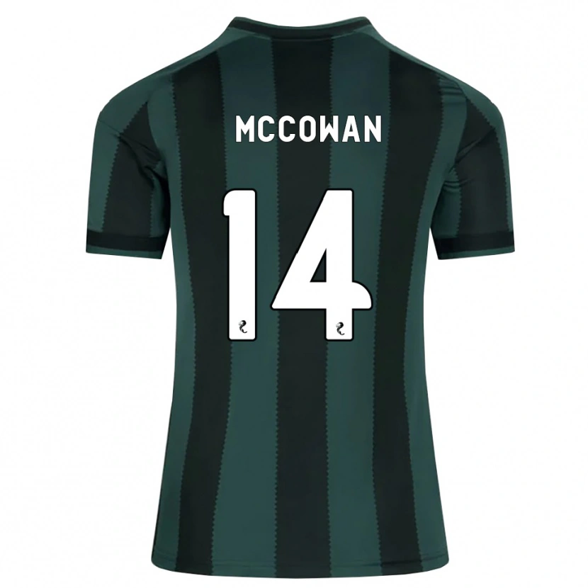 Danxen Kinder Luke Mccowan #14 Dunkles Schiefergrau Schwarz Auswärtstrikot Trikot 2026/27 T-Shirt Österreich