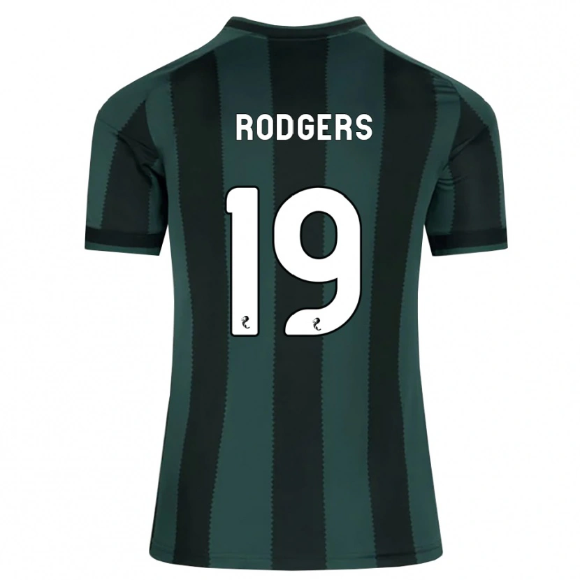 Danxen Kinder Lisa Rodgers #19 Dunkles Schiefergrau Schwarz Auswärtstrikot Trikot 2026/27 T-Shirt Österreich