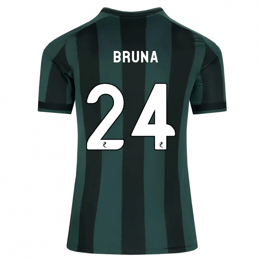 Danxen Kinder Bruna Lourenço #24 Dunkles Schiefergrau Schwarz Auswärtstrikot Trikot 2026/27 T-Shirt Österreich