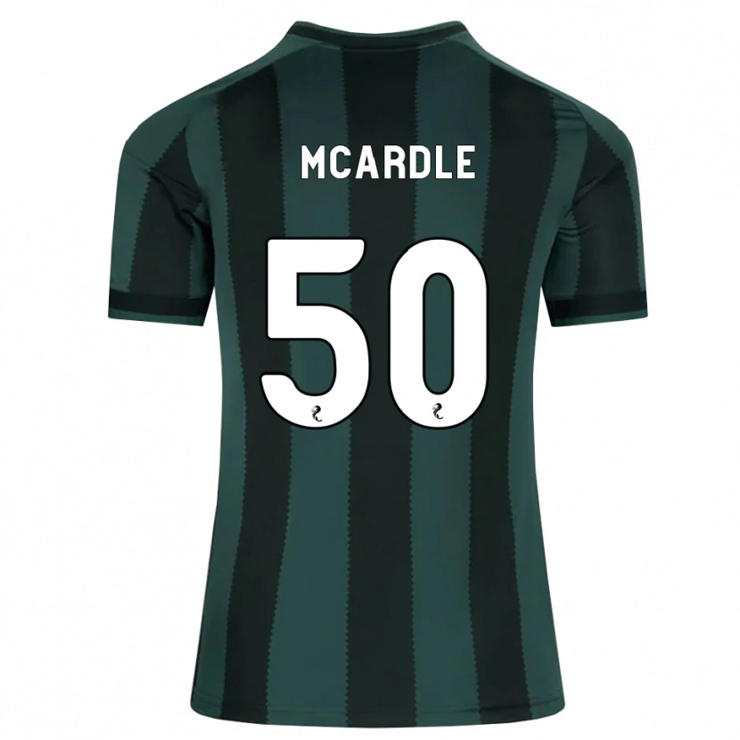 Danxen Kinder Sean Mcardle #50 Dunkles Schiefergrau Schwarz Auswärtstrikot Trikot 2026/27 T-Shirt Österreich