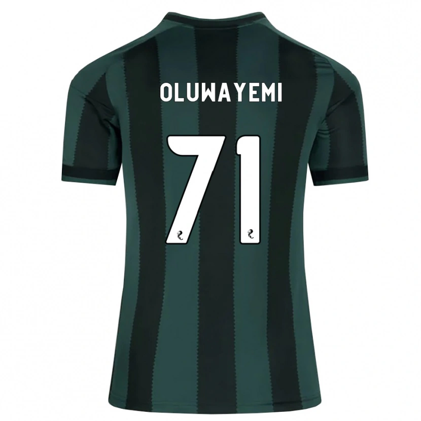 Danxen Kinder Tobi Oluwayemi #71 Dunkles Schiefergrau Schwarz Auswärtstrikot Trikot 2026/27 T-Shirt Österreich
