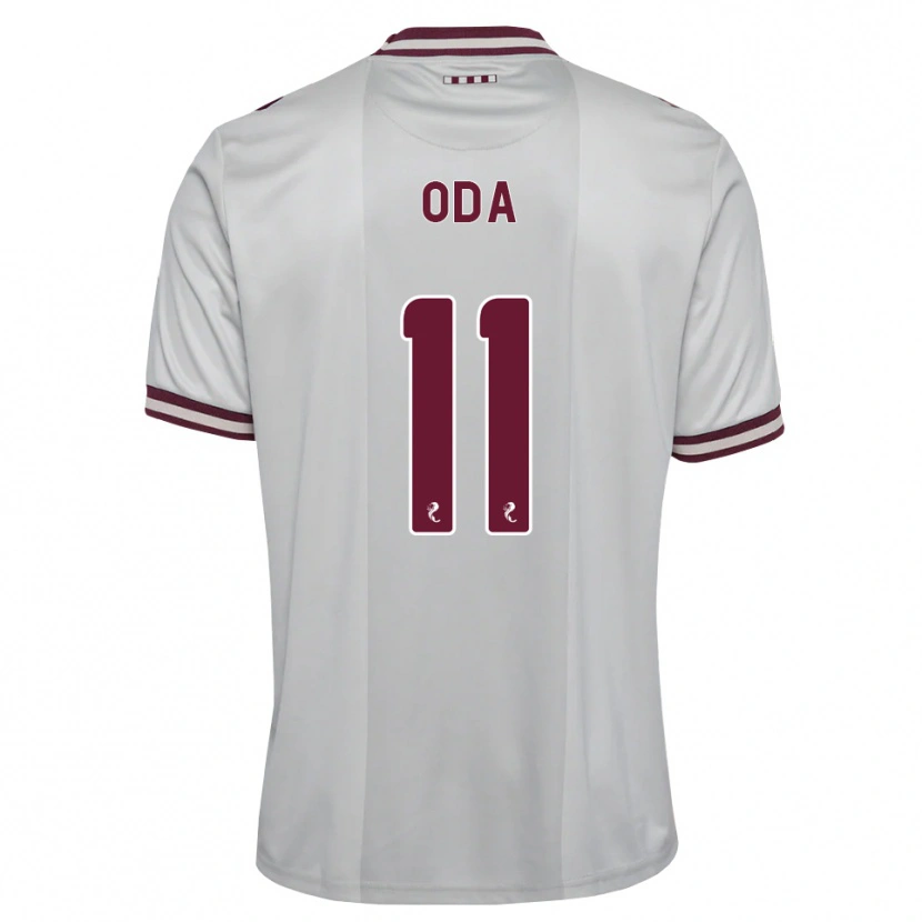 Danxen Kinder Yutaro Oda #11 Weiß Burgunder Auswärtstrikot Trikot 2026/27 T-Shirt Österreich