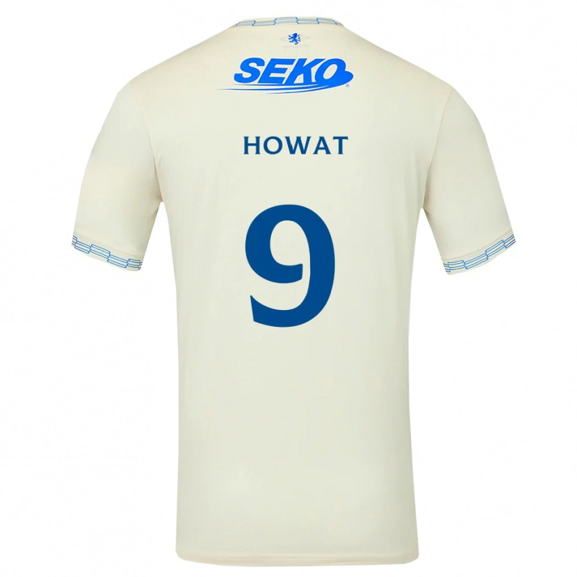 Danxen Kinder Kirsty Howat #9 Tiefseeblau Weiß Auswärtstrikot Trikot 2026/27 T-Shirt Österreich