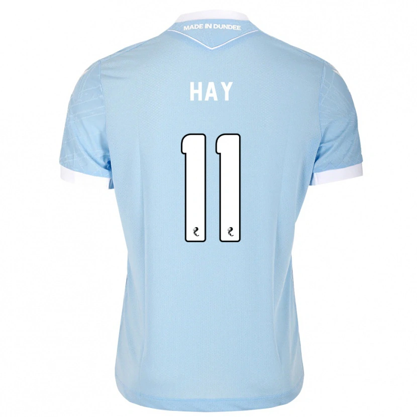 Danxen Kinder Ashley Hay #11 Himmelblau Weiß Auswärtstrikot Trikot 2026/27 T-Shirt Österreich