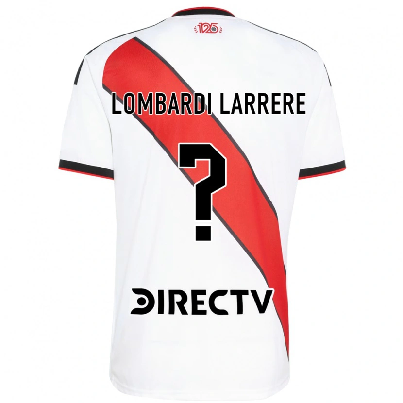 Danxen Herren Delfina Lombardi Larrere #0 Rot Weiß Schwarz Heimtrikot Trikot 2026/27 T-Shirt Österreich