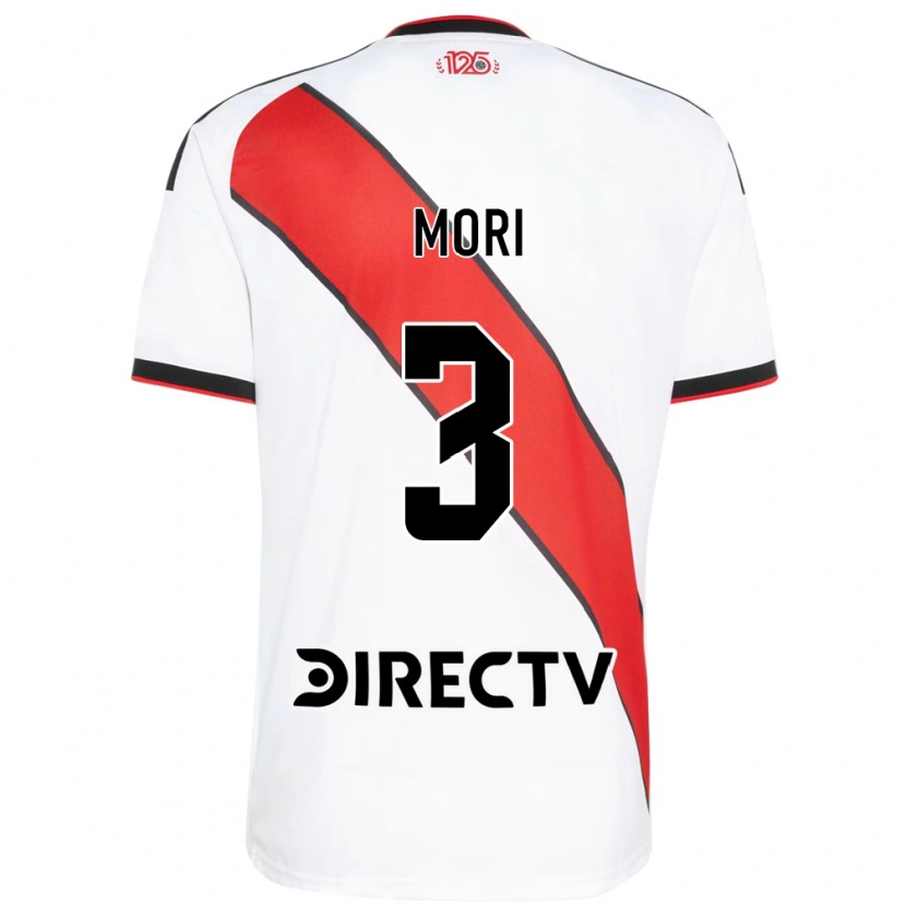 Danxen Herren Ramiro Funes Mori #3 Rot Weiß Schwarz Heimtrikot Trikot 2026/27 T-Shirt Österreich
