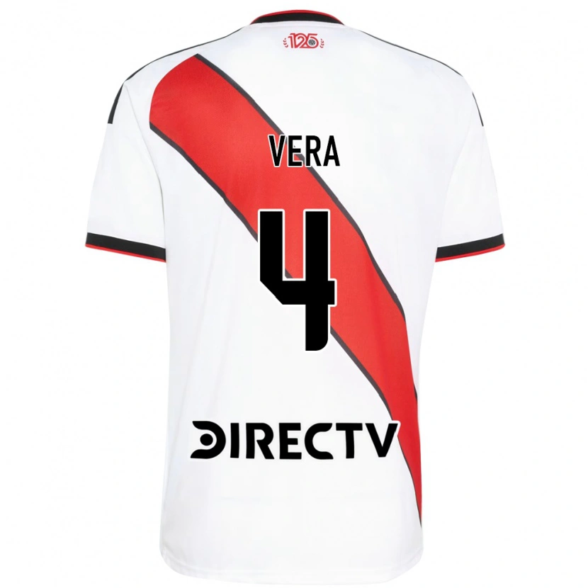 Danxen Herren Lautaro Vera #4 Rot Weiß Schwarz Heimtrikot Trikot 2026/27 T-Shirt Österreich
