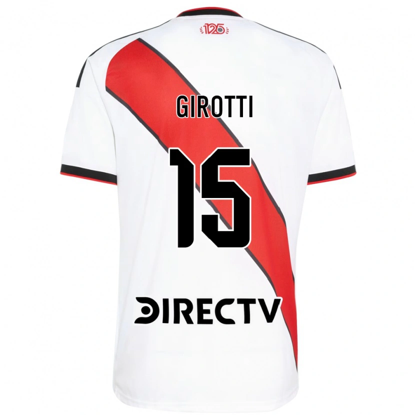 Danxen Herren Federico Girotti #15 Rot Weiß Schwarz Heimtrikot Trikot 2026/27 T-Shirt Österreich