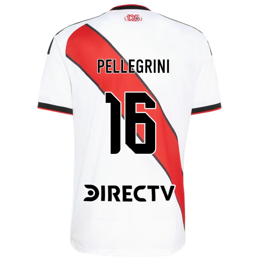 Danxen Herren Thiago Pellegrini #16 Rot Weiß Schwarz Heimtrikot Trikot 2026/27 T-Shirt Österreich