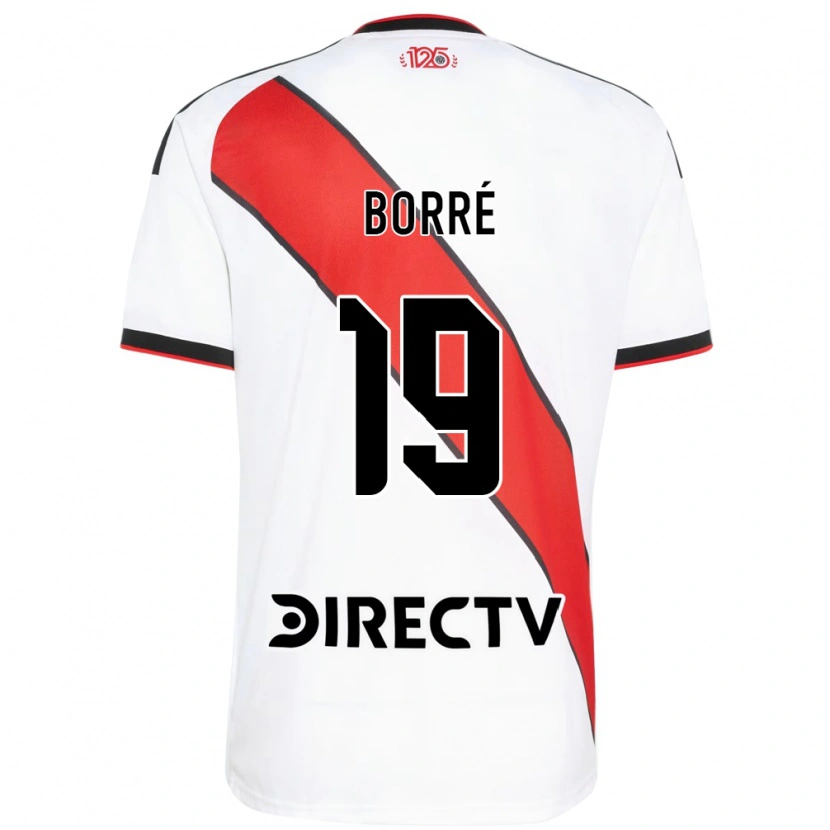 Danxen Herren Rafael Santos Borré #19 Rot Weiß Schwarz Heimtrikot Trikot 2026/27 T-Shirt Österreich
