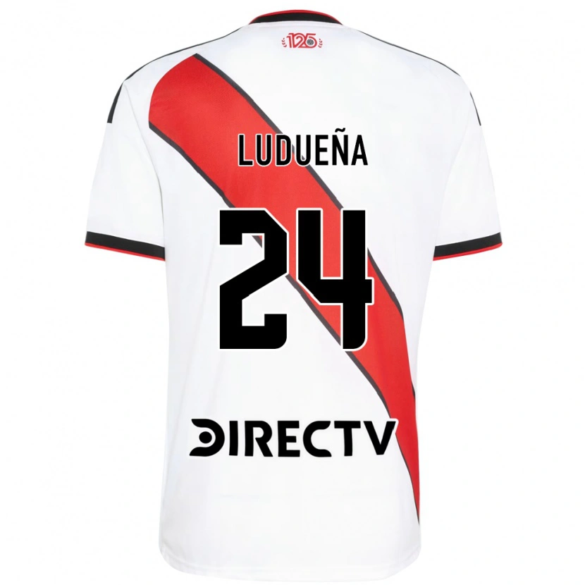 Danxen Herren Belén Ludueña #24 Rot Weiß Schwarz Heimtrikot Trikot 2026/27 T-Shirt Österreich