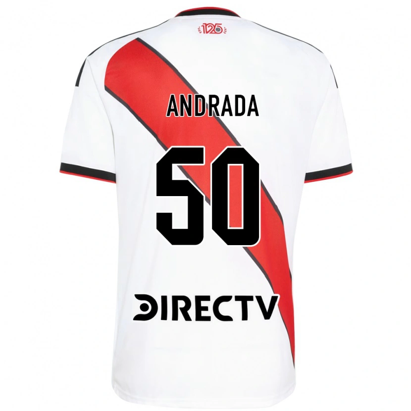 Danxen Herren Tobías Andrada #50 Rot Weiß Schwarz Heimtrikot Trikot 2026/27 T-Shirt Österreich