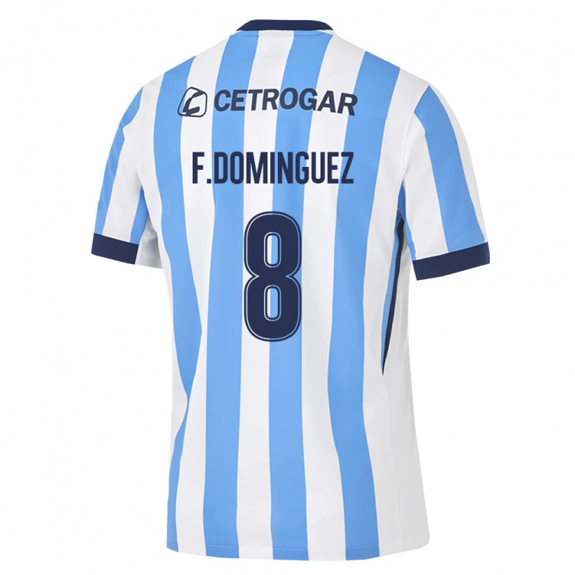 Danxen Herren Fabricio Dominguez #8 Hellblau Weiß Schwarz Heimtrikot Trikot 2026/27 T-Shirt Österreich