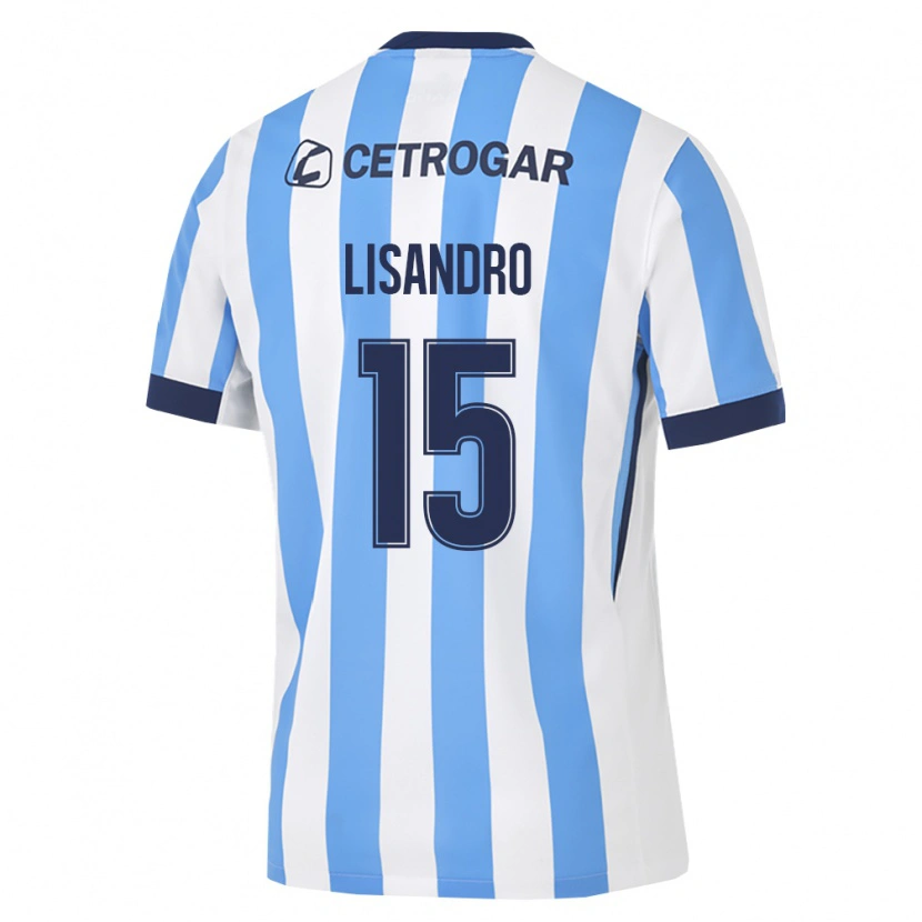 Danxen Herren Lisandro Lopez #15 Hellblau Weiß Schwarz Heimtrikot Trikot 2026/27 T-Shirt Österreich