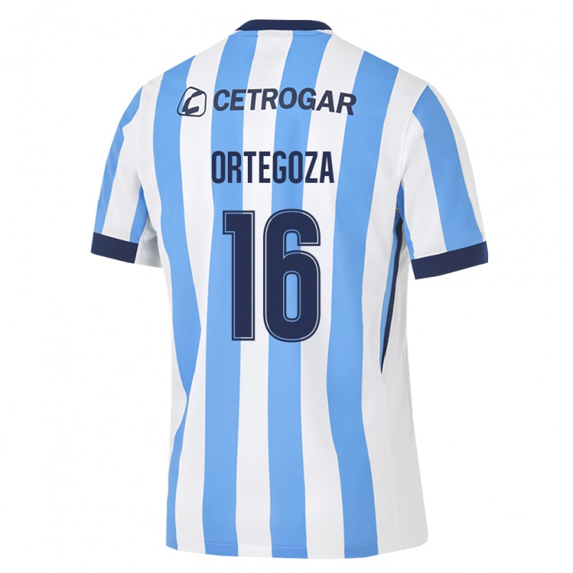 Danxen Herren Ulises Ortegoza #16 Hellblau Weiß Schwarz Heimtrikot Trikot 2026/27 T-Shirt Österreich