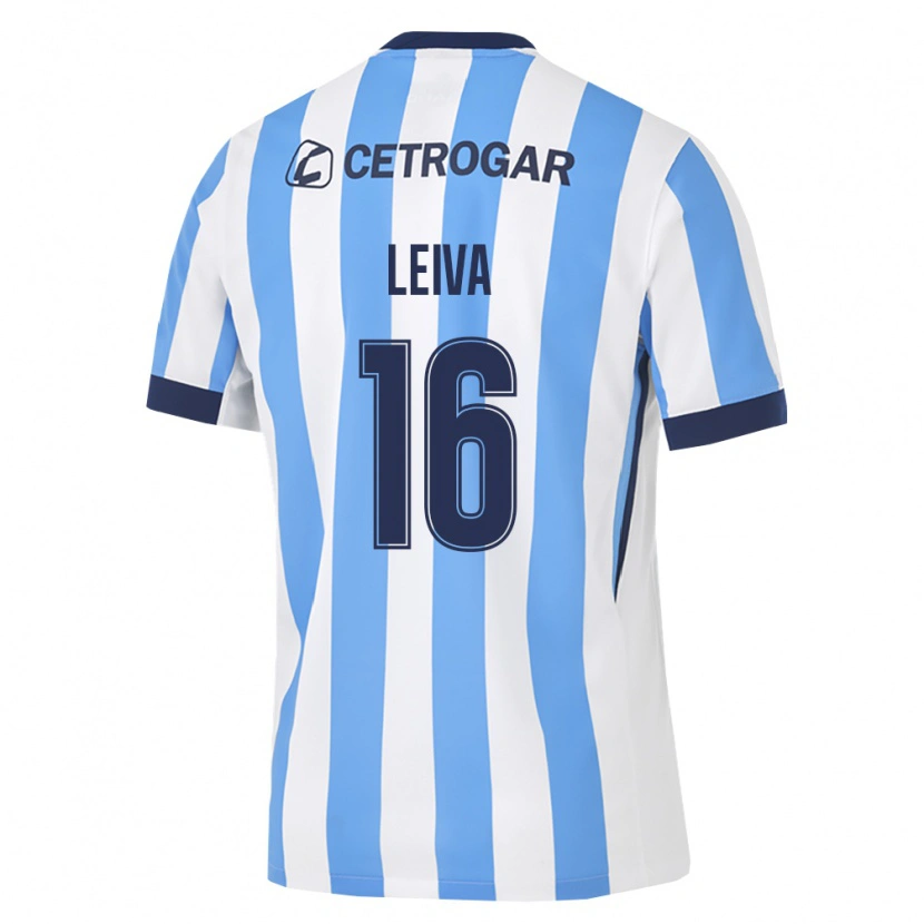 Danxen Herren Gonzalo Leiva #16 Hellblau Weiß Schwarz Heimtrikot Trikot 2026/27 T-Shirt Österreich