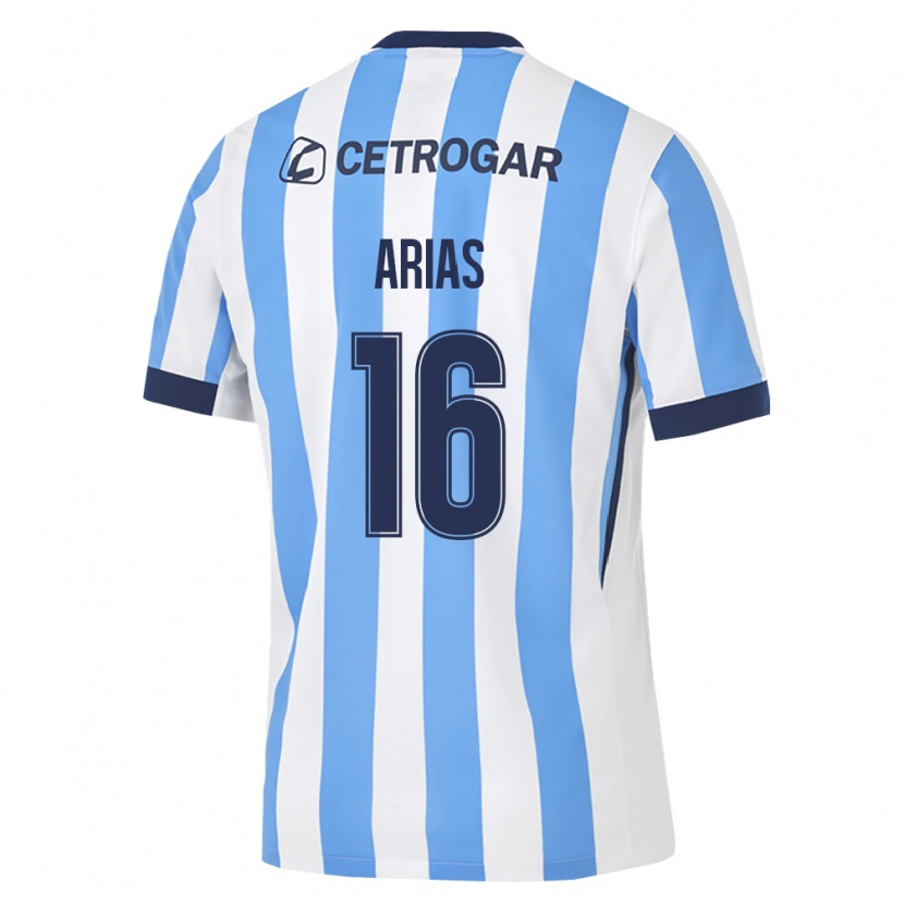 Danxen Herren Jeremías Arias #16 Hellblau Weiß Schwarz Heimtrikot Trikot 2026/27 T-Shirt Österreich