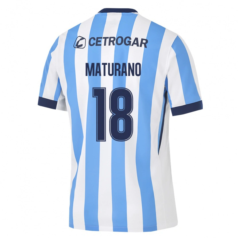 Danxen Herren Agustina Maturano #18 Hellblau Weiß Schwarz Heimtrikot Trikot 2026/27 T-Shirt Österreich