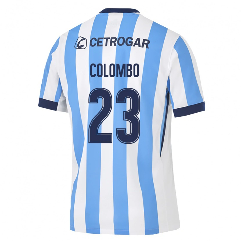 Danxen Herren Nazareno Colombo #23 Hellblau Weiß Schwarz Heimtrikot Trikot 2026/27 T-Shirt Österreich