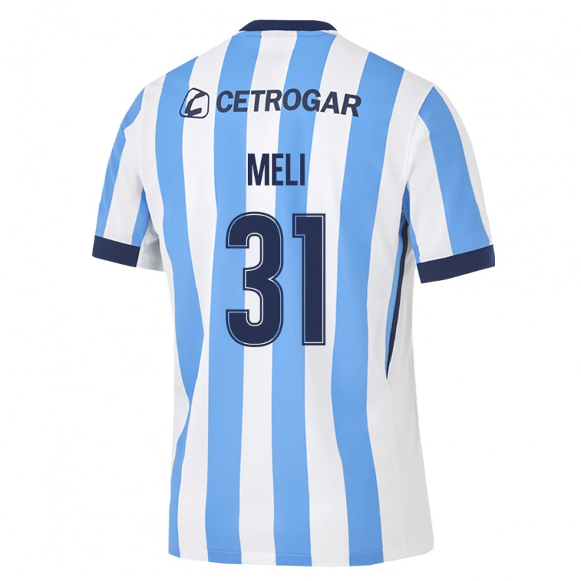 Danxen Herren Marcelo Meli #31 Hellblau Weiß Schwarz Heimtrikot Trikot 2026/27 T-Shirt Österreich