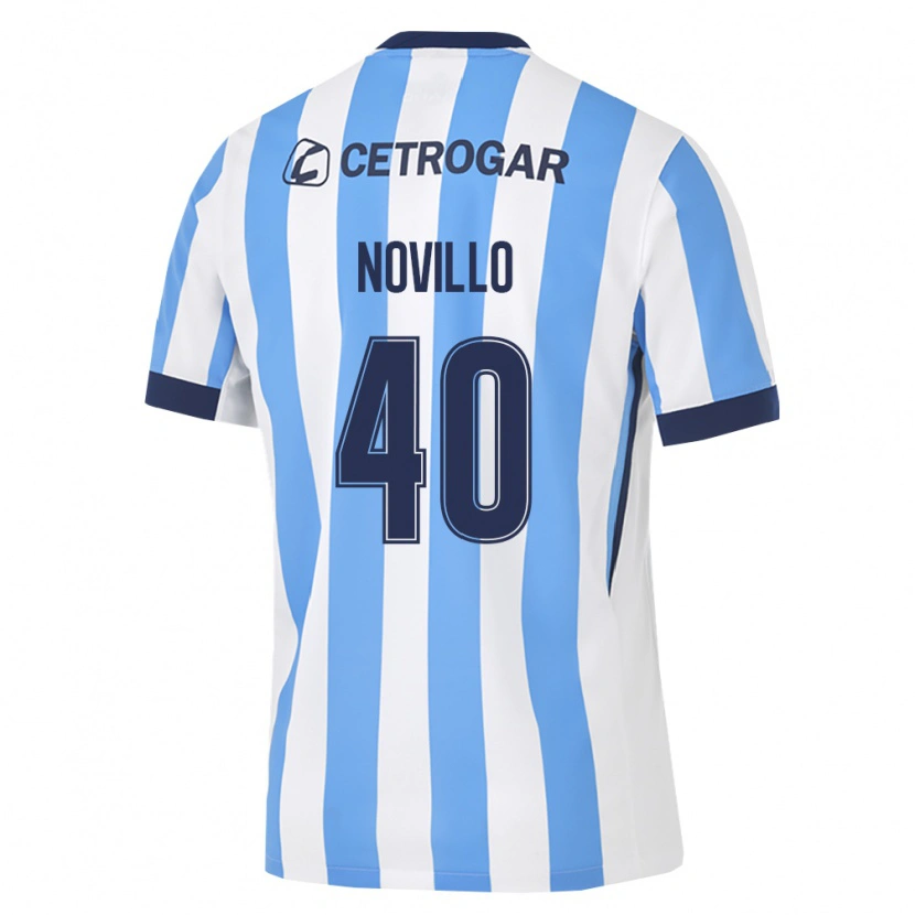 Danxen Herren Joaquin Novillo #40 Hellblau Weiß Schwarz Heimtrikot Trikot 2026/27 T-Shirt Österreich