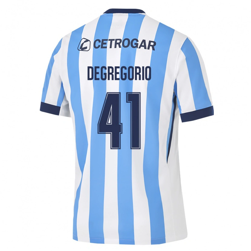 Danxen Herren Ramiro Degregorio #41 Hellblau Weiß Schwarz Heimtrikot Trikot 2026/27 T-Shirt Österreich