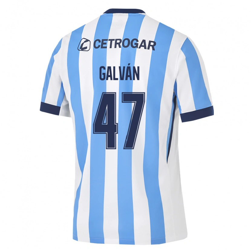 Danxen Herren Ignacio Galvan #47 Hellblau Weiß Schwarz Heimtrikot Trikot 2026/27 T-Shirt Österreich
