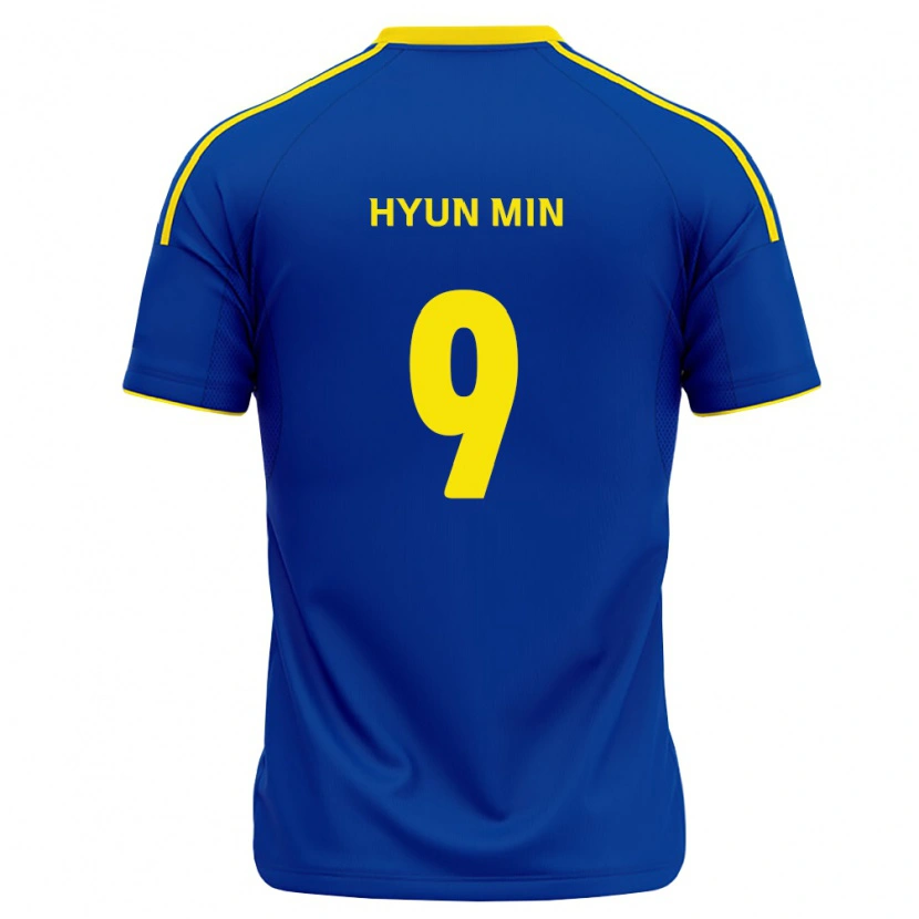 Danxen Herren Hyun-Min Oh #9 Königsblau Gelb Heimtrikot Trikot 2026/27 T-Shirt Österreich