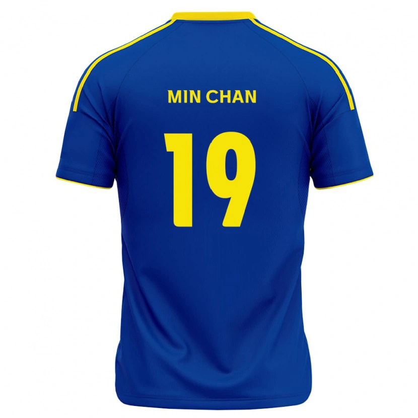 Danxen Herren Min-Chan Kim #19 Königsblau Gelb Heimtrikot Trikot 2026/27 T-Shirt Österreich