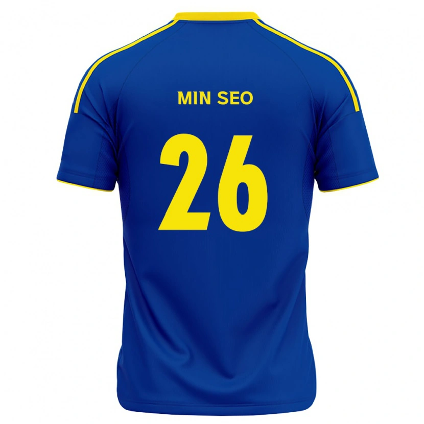 Danxen Herren Min-Seo Park #26 Königsblau Gelb Heimtrikot Trikot 2026/27 T-Shirt Österreich