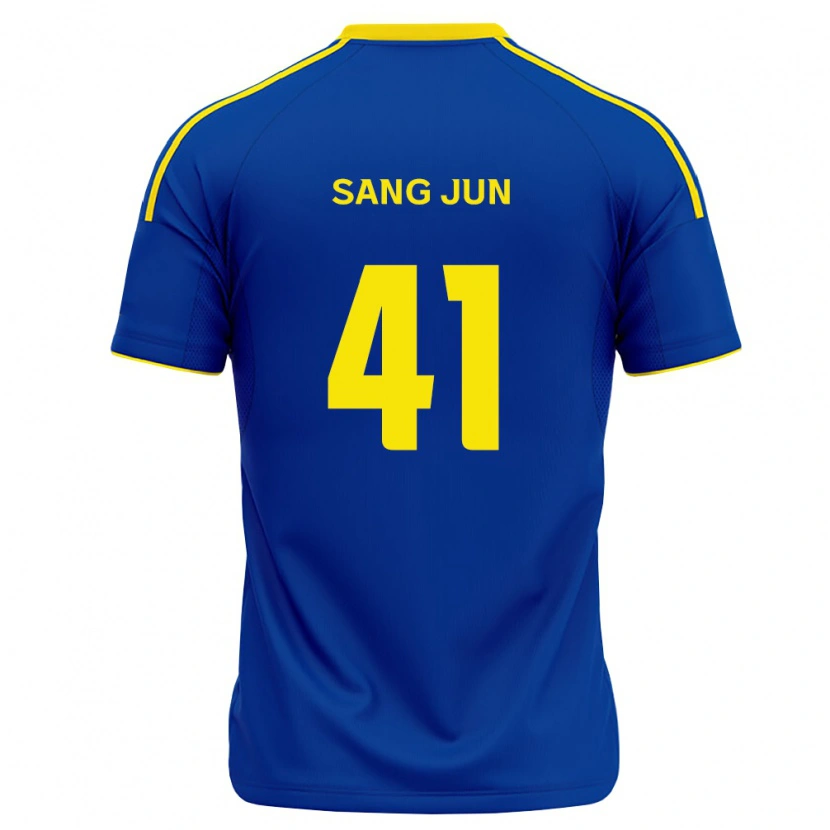 Danxen Herren Sang-Jun Park #41 Königsblau Gelb Heimtrikot Trikot 2026/27 T-Shirt Österreich