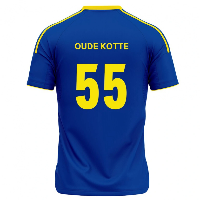Danxen Herren Thomas Oude Kotte #55 Königsblau Gelb Heimtrikot Trikot 2026/27 T-Shirt Österreich