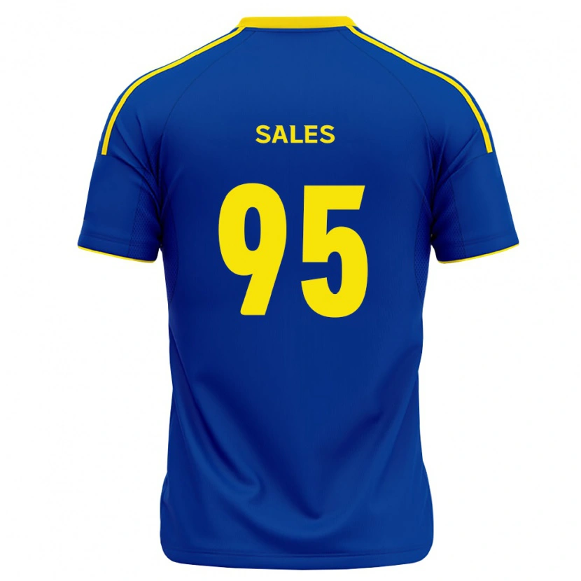 Danxen Herren Matheus Sales #95 Königsblau Gelb Heimtrikot Trikot 2026/27 T-Shirt Österreich