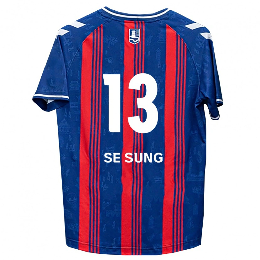 Danxen Herren Se-Sung Lee #13 Blau Rot Weiß Heimtrikot Trikot 2026/27 T-Shirt Österreich
