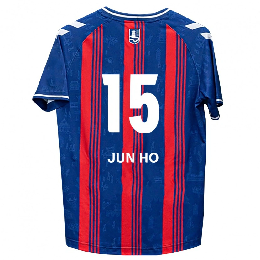 Danxen Herren Jun-Ho Hong #15 Blau Rot Weiß Heimtrikot Trikot 2026/27 T-Shirt Österreich